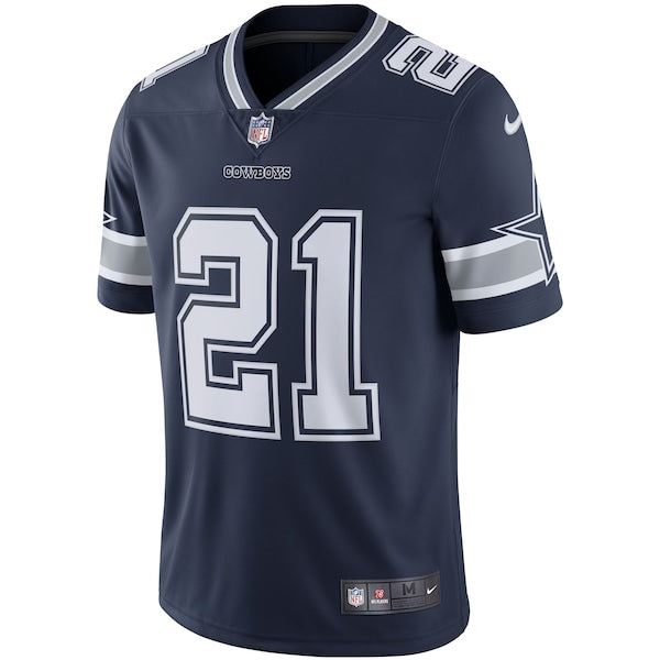 Ezekiel Elliott Dallas Cowboys Nike Vapor Limited Jersey - Navy/White