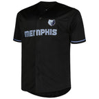 Memphis Grizzlies Profile Big & Tall Pop Jersey - Black