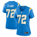Jerrod Clark Los Angeles Chargers Nike Women's Team Game Jersey -  Powder Blue