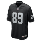 Brock Bowers Las Vegas Raiders Nike 2024 NFL Draft First Round Pick Player Game Jersey - Black