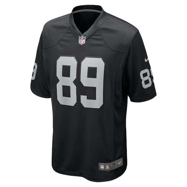 Brock Bowers Las Vegas Raiders Nike 2024 NFL Draft First Round Pick Player Game Jersey - Black