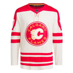 Jonathan Huberdeau Calgary Flames adidas 2023 NHL Heritage Classic Primegreen Authentic Player Jersey – Cream