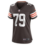 Dawand Jones Cleveland Browns Nike Women's Team Game Jersey -  Brown