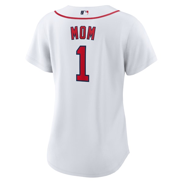 Boston Red Sox Nike Women's #1 Mom Home Replica Jersey - White