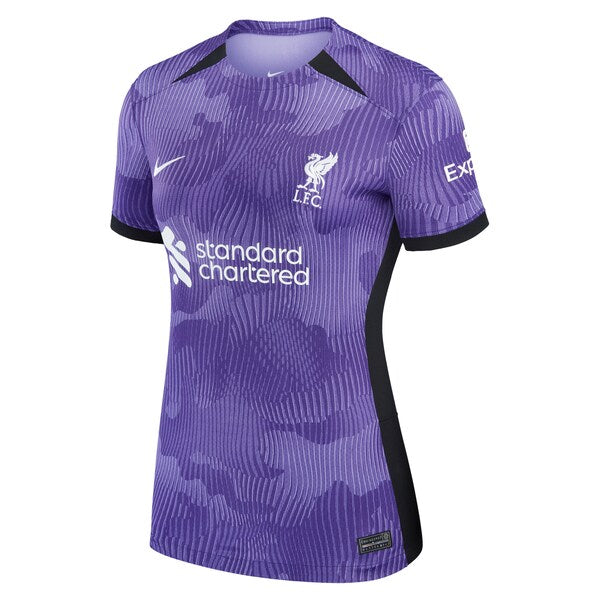 Diogo Jota Liverpool Nike Women's 2023/24 Third Stadium Replica Player Jersey - Purple