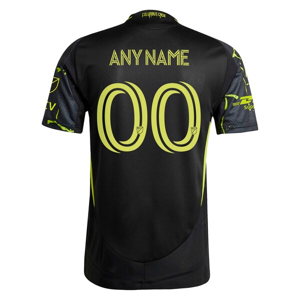 Columbus Crew adidas 2025 The Goosebumps Kit Authentic Custom Jersey - Black
