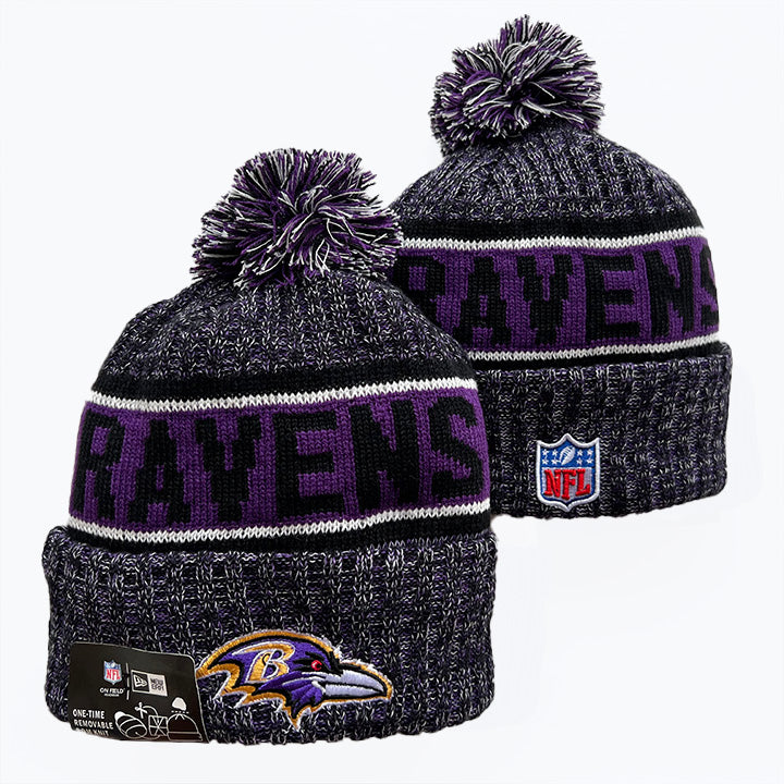 BALTIMORE RAVENS KNIT HAT