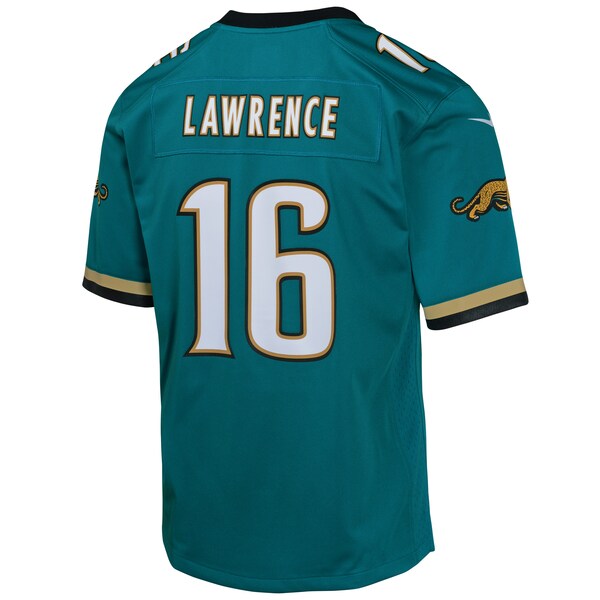 Trevor Lawrence Jacksonville Jaguars Nike Youth Prowler Throwback Player Game Jersey - Teal