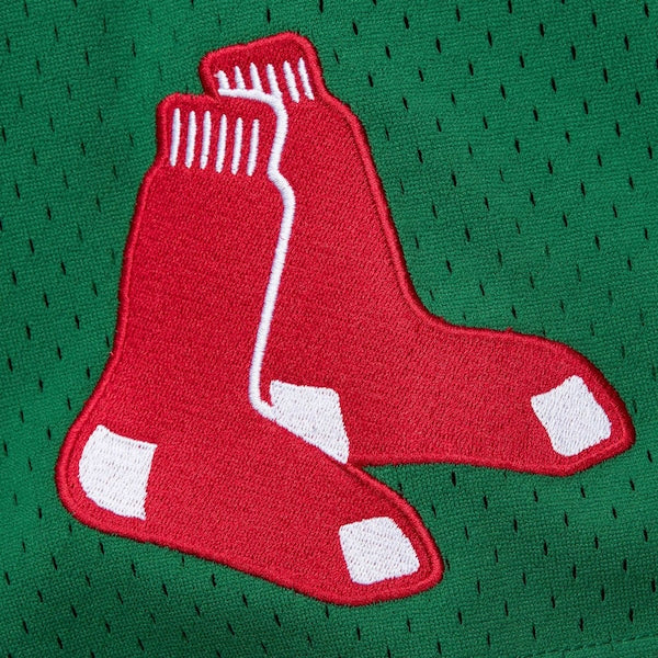 David Ortiz Boston Red Sox Cooperstown Collection Mesh Batting Practice Jersey - Kelly Green