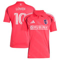 Eduard Löwen St. Louis City SC adidas 2025 Forever CITY Red Replica Player Jersey - Red