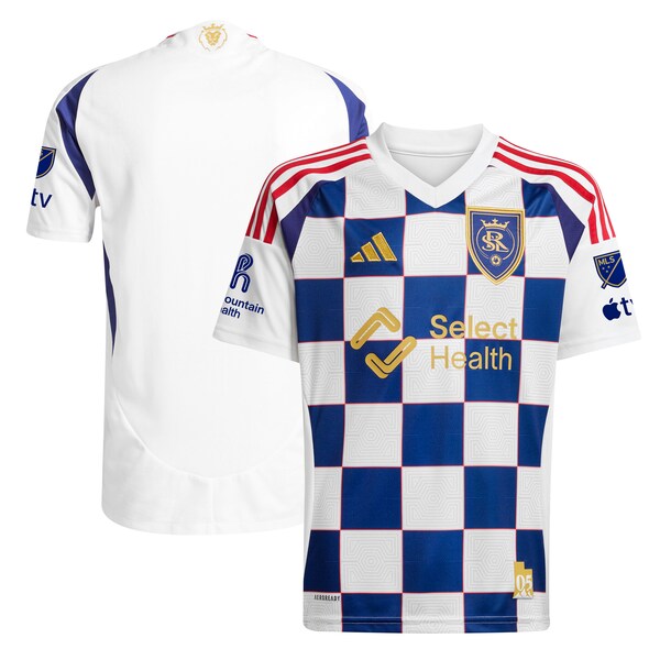 Real Salt Lake adidas 2025 Grid City Authentic Jersey - White