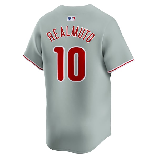 J.T. Realmuto Philadelphia Phillies Nike Away Limited Player Jersey - Gray/White