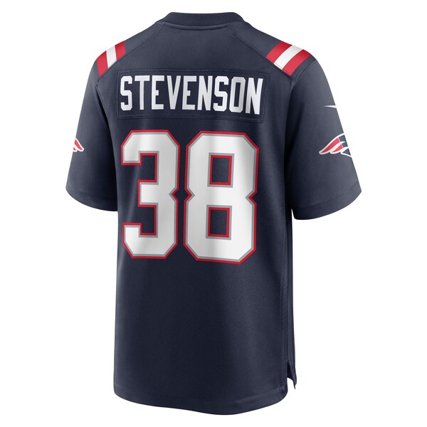 Rhamondre Stevenson New England Patriots Nike Game Jersey - Navy/Red/White