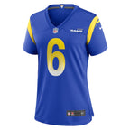Tre'Vius Hodges-Tomlinson Los Angeles Rams Nike Women's Team Game Jersey -  Royal