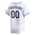 Tampa Bay Rays Nike Youth Home Limited Custom Jersey - White