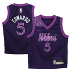 Anthony Edwards Minnesota Timberwolves Nike Preschool 2025/26 City Edition Swingman Jersey - Purple