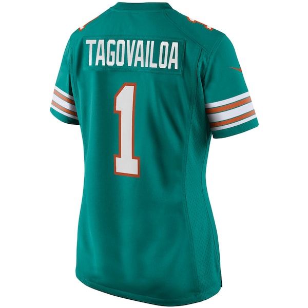 Tua Tagovailoa Miami Dolphins Nike Women's Alternate Game Jersey - Aqua/White
