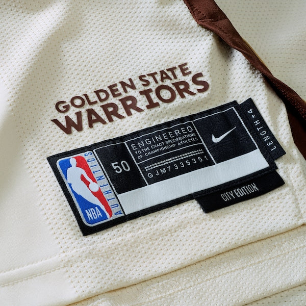 Stephen Curry Golden State Warriors Nike Unisex 2025/26 Authentic Jersey - Tan - City Edition