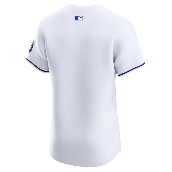 Kansas City Royals Nike Home Elite Jersey - White