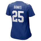 Deonte Banks New York Giants Nike Women's Team Game Jersey -  Royal