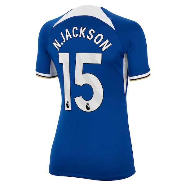 Nicolas Jackson Chelsea Nike Women's 2023/24 Home Stadium Replica Jersey - Blue/Navy