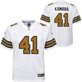 Alvin Kamara New Orleans Saints Nike Youth Game Jersey - White/Black