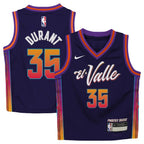 Kevin Durant Phoenix Suns Nike Preschool Swingman Replica Jersey - City Edition - Purple