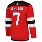 Dougie Hamilton New Jersey Devils adidas Home Primegreen Authentic Player Jersey - Red