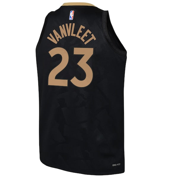 Fred VanVleet Toronto Raptors Nike Youth 2022/23 Swingman Jersey - City Edition - Black