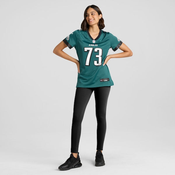 Le'Raven Clark Philadelphia Eagles Nike Women's Team Game Jersey - Midnight Green