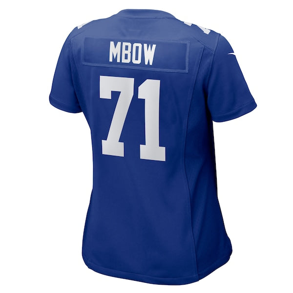 Marcus Mbow New York Giants Nike Women's Team Game Jersey -  Royal