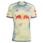 Emil Forsberg New York Red Bulls adidas 2024 Daniel Patrick Kit Authentic Player Jersey – Yellow