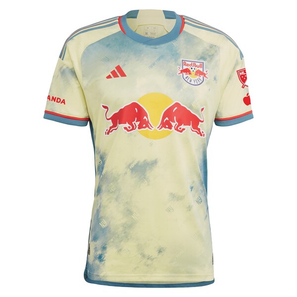 Emil Forsberg New York Red Bulls adidas 2024 Daniel Patrick Kit Authentic Player Jersey – Yellow
