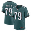 Matt Pryor Philadelphia Eagles Nike Team Game Jersey - Midnight Green