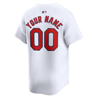 St. Louis Cardinals Nike Youth Home Limited Custom Jersey - White