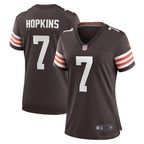 Dustin Hopkins Cleveland Browns Nike Women's Team Game Jersey -  Brown