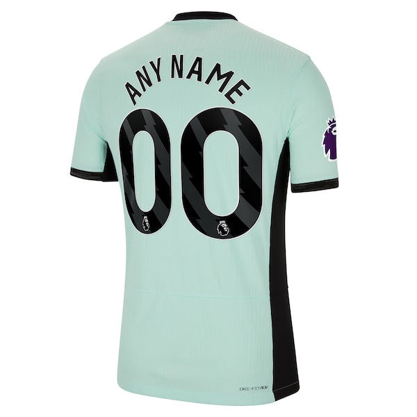 Chelsea Nike 2023/24 Third Match Authentic Custom Jersey - Mint