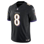 Lamar Jackson Baltimore Ravens Nike Vapor F.U.S.E. Limited Jersey - Black/White