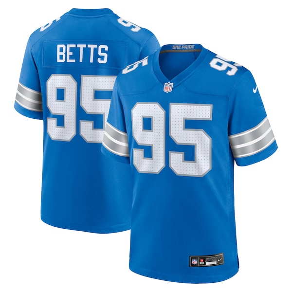 Mathieu Betts Detroit Lions Nike Game Jersey -  Blue