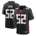 Jovaughn Gwyn Atlanta Falcons Nike Team Game Jersey -  Black