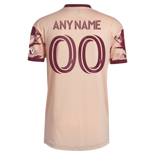 Portland Timbers adidas 2024 Heritage Rose Kit Authentic Custom Jersey - Pink