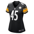 Jack Colletto Pittsburgh Steelers Nike Women's  Game Jersey -  Black