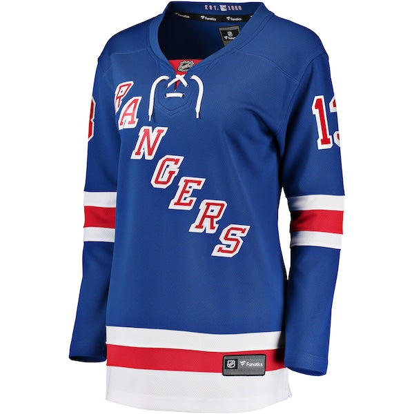 Alexis Lafrenière New York Rangers  Women's Breakaway Player Jersey - Blue