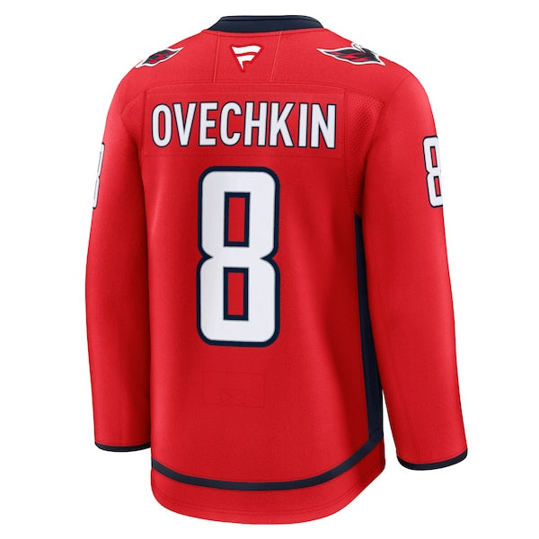 Alexander Ovechkin Washington Capitals  Home Premium Jersey - Red/White/Black