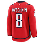 Alexander Ovechkin Washington Capitals  Home Premium Jersey - Red/White/Black