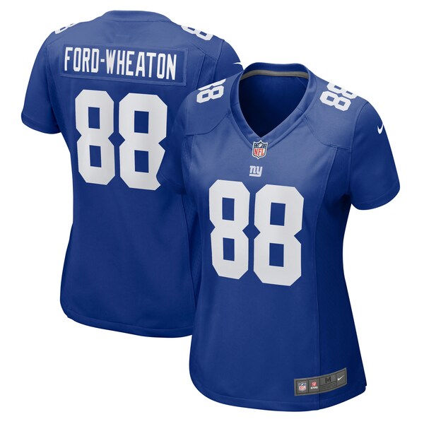 Bryce Ford-Wheaton New York Giants Nike Women's  Game Jersey -  Royal