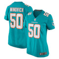 Chase Winovich Miami Dolphins Nike Women's Team Game Jersey -  Aqua