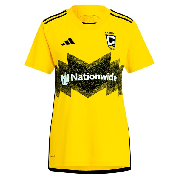 Cucho Hernández Columbus Crew adidas Women's 2024 The Home Kit Replica Player Jersey - Yellow
