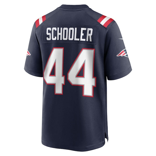 Brenden Schooler New England Patriots Nike Team Game Jersey -  Navy