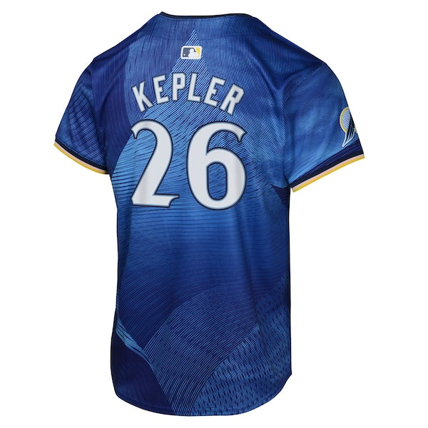 Max Kepler Minnesota Twins Nike Youth 2024 City Connect Limited Jersey - Royal